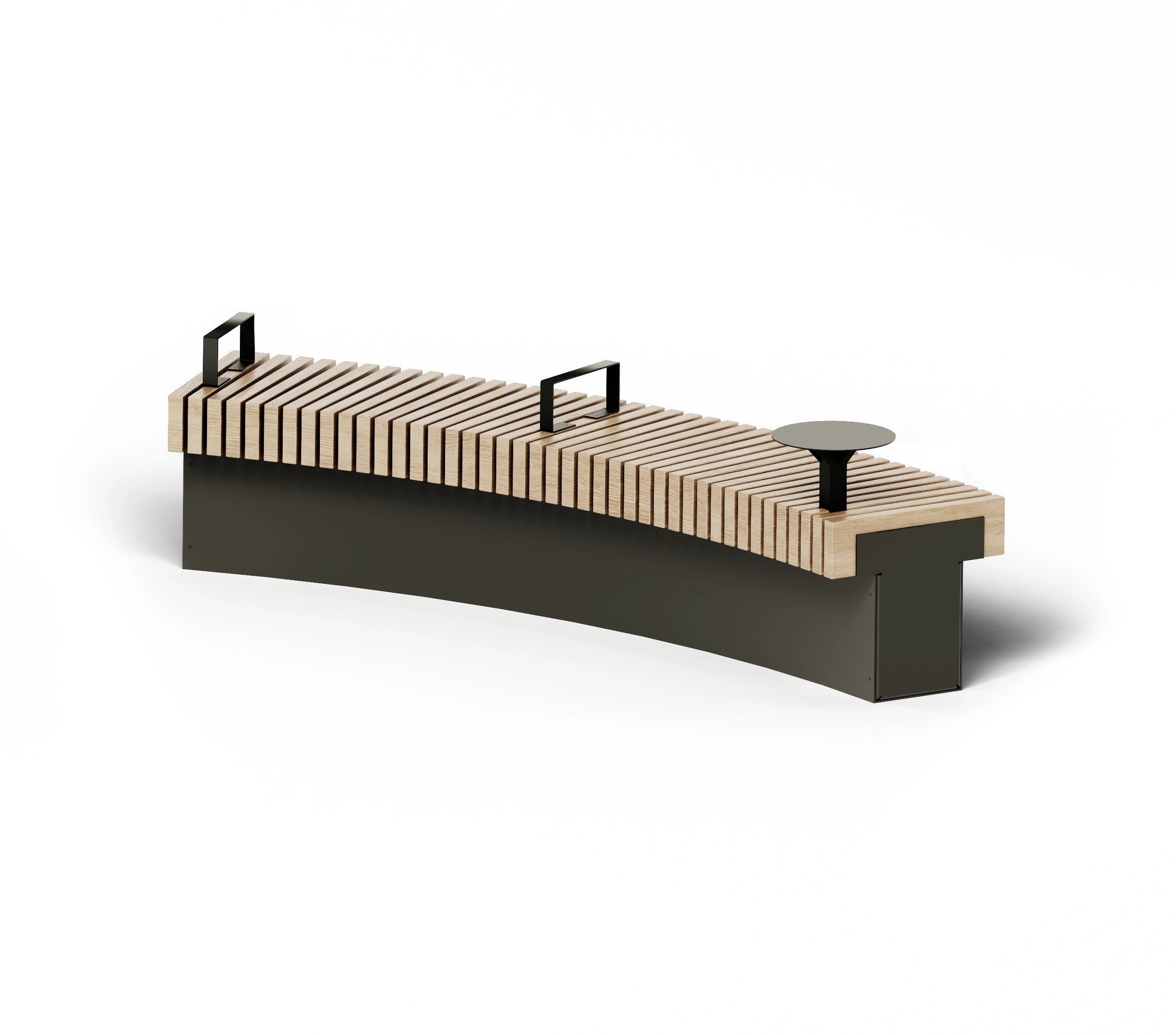 Curved Monolith Axial Core