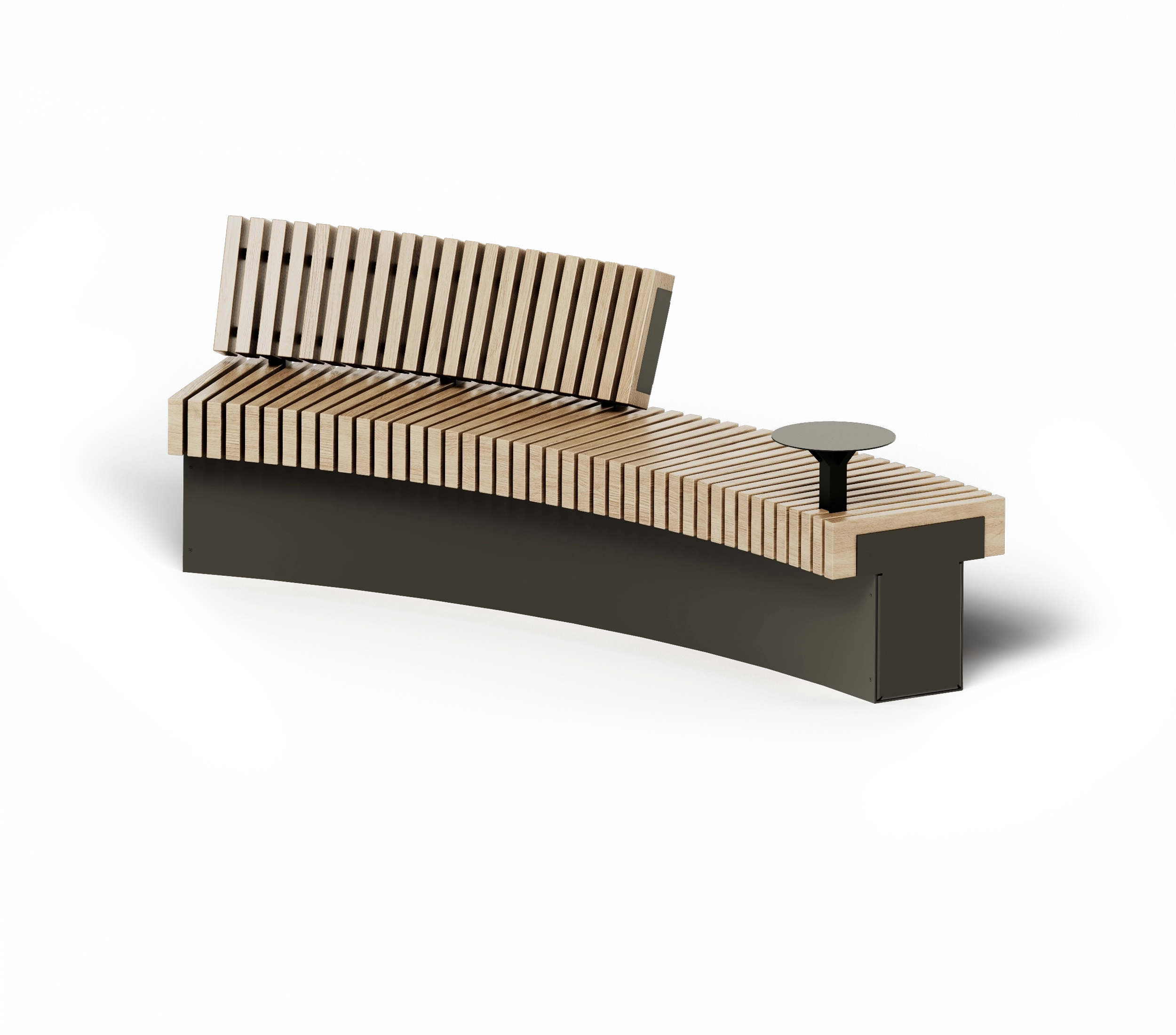 Curved Monolith Axial Core