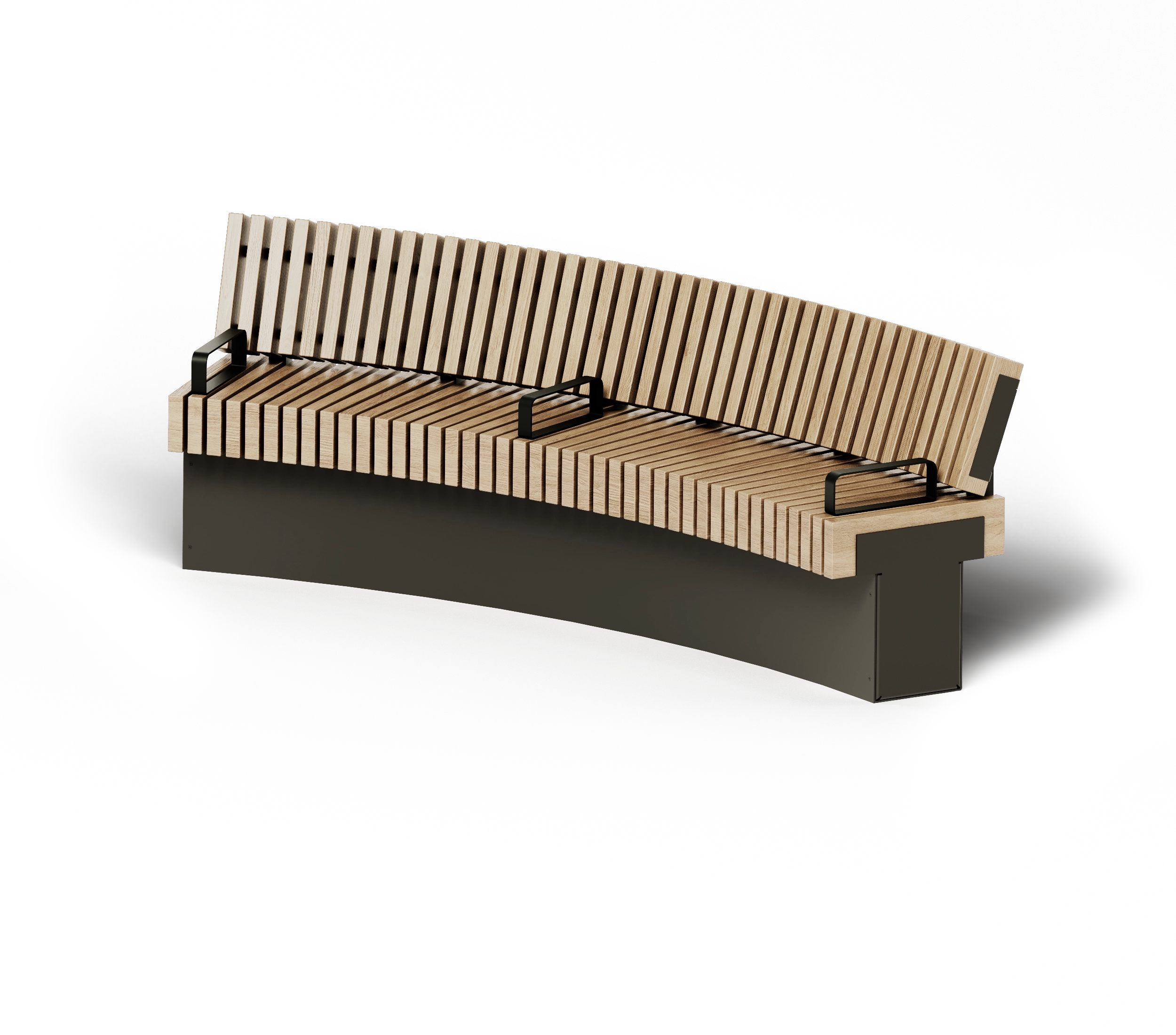 Curved Monolith Axial Core