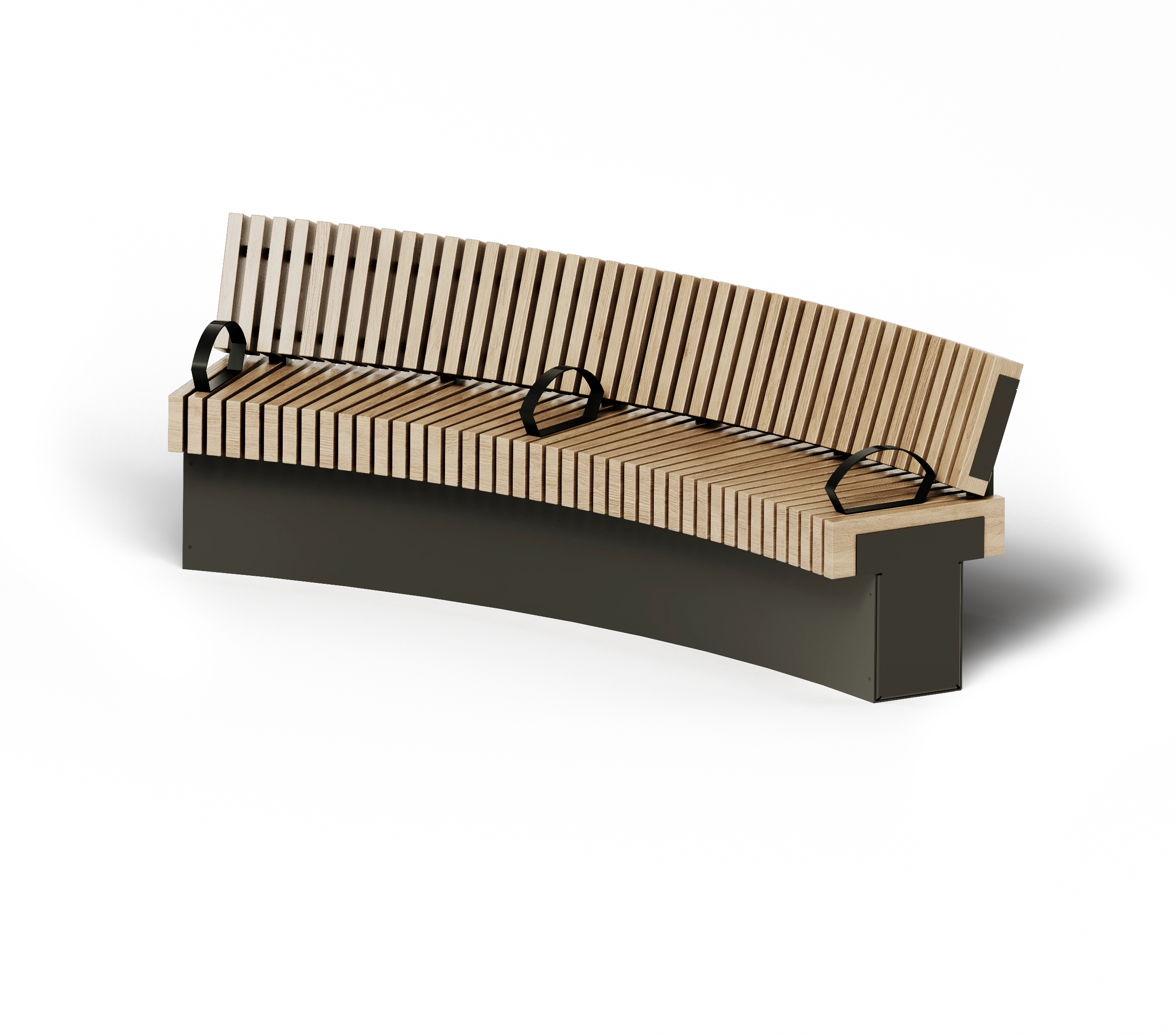 Curved Monolith Axial Core