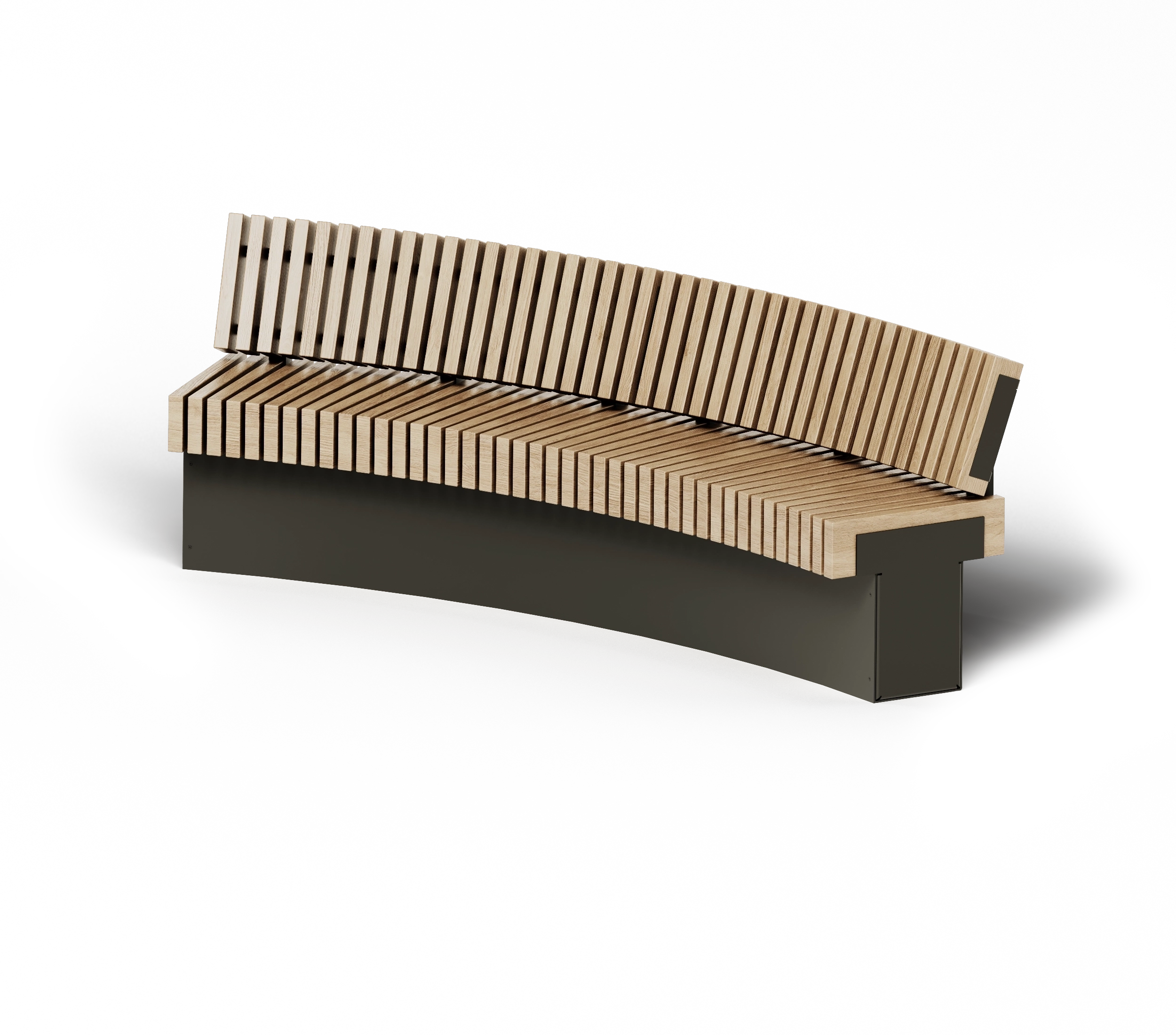 Curved Monolith Axial Core