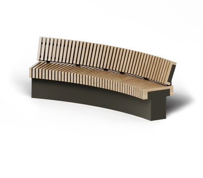 Curved Monolith Axial Core