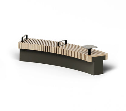 Curved Monolith Axial Core