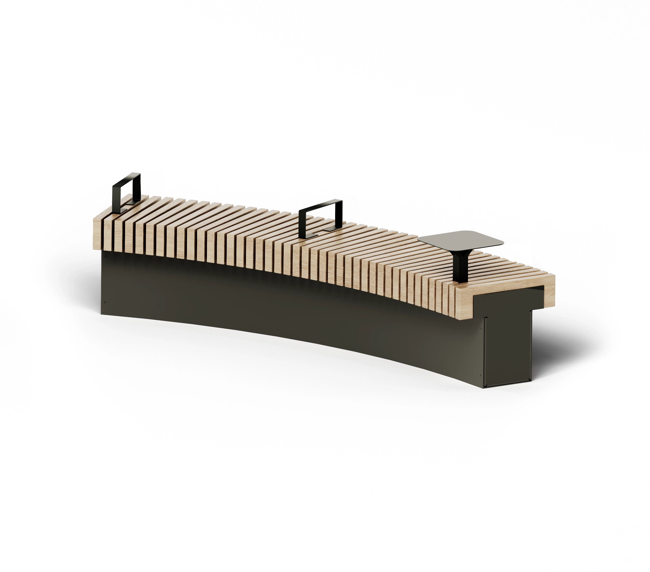 Curved Monolith Axial Core