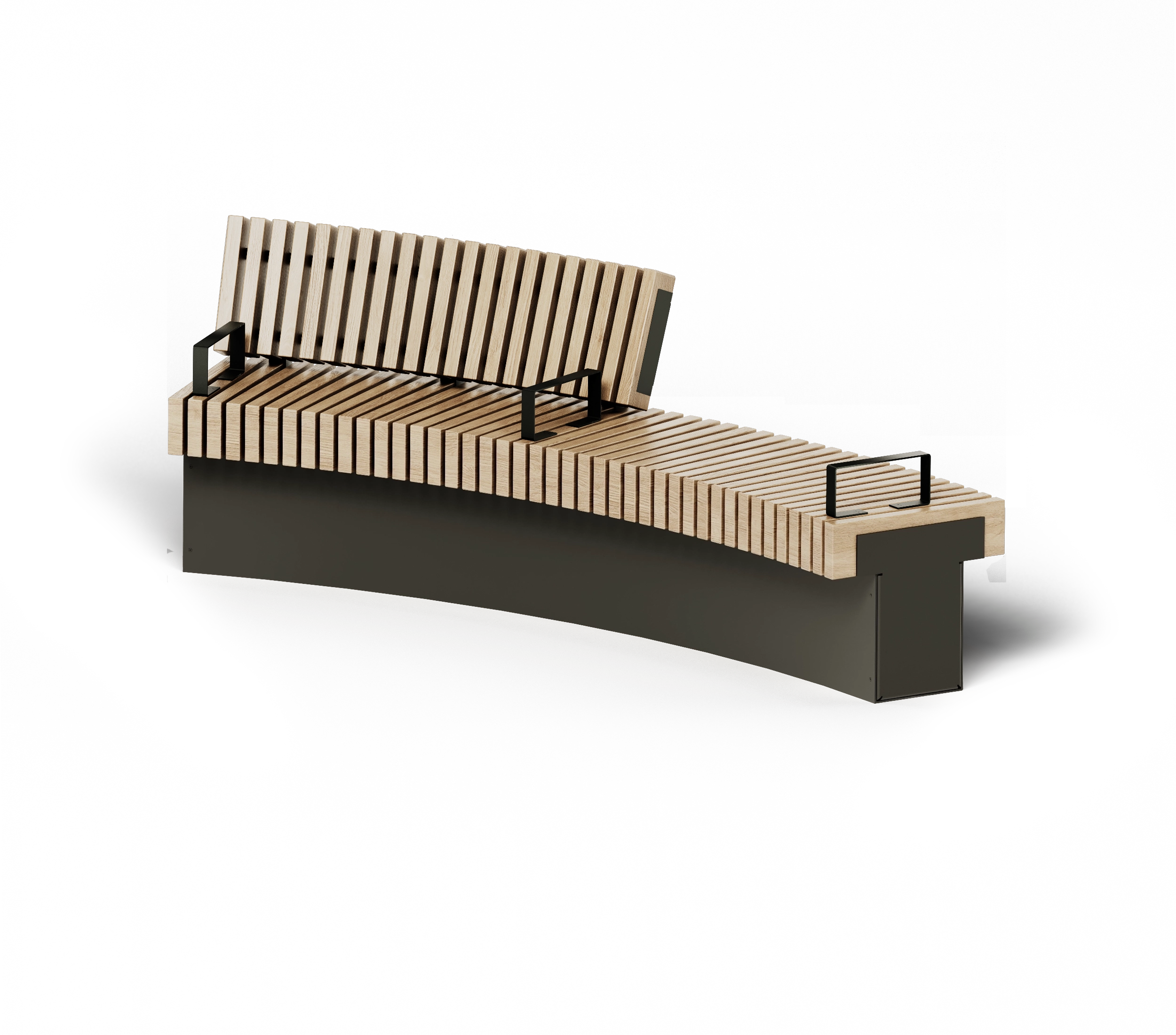 Curved Monolith Axial Core