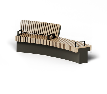 Curved Monolith Axial Core