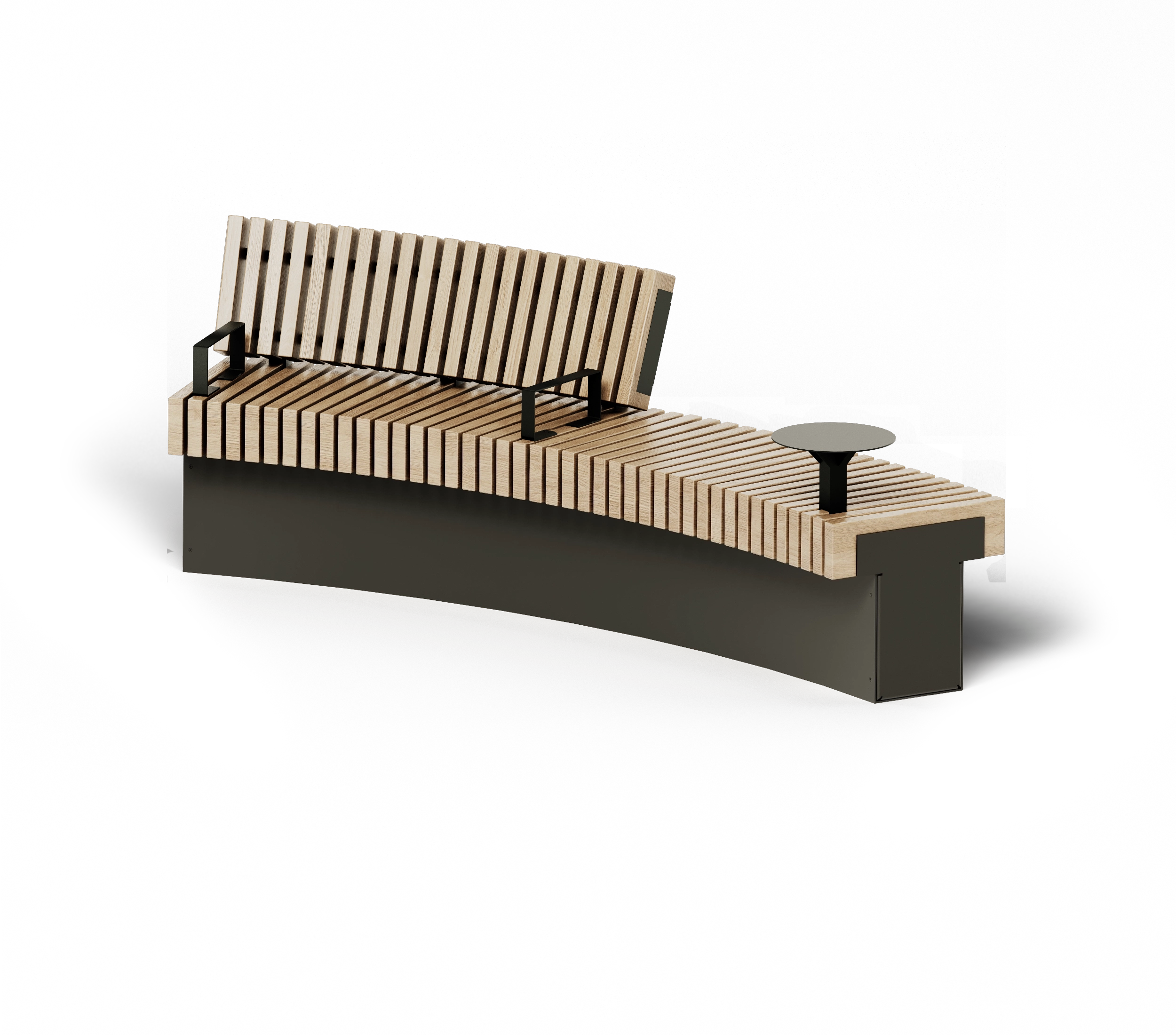 Curved Monolith Axial Core