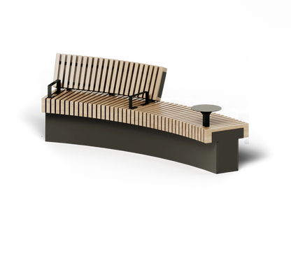 Curved Monolith Axial Core