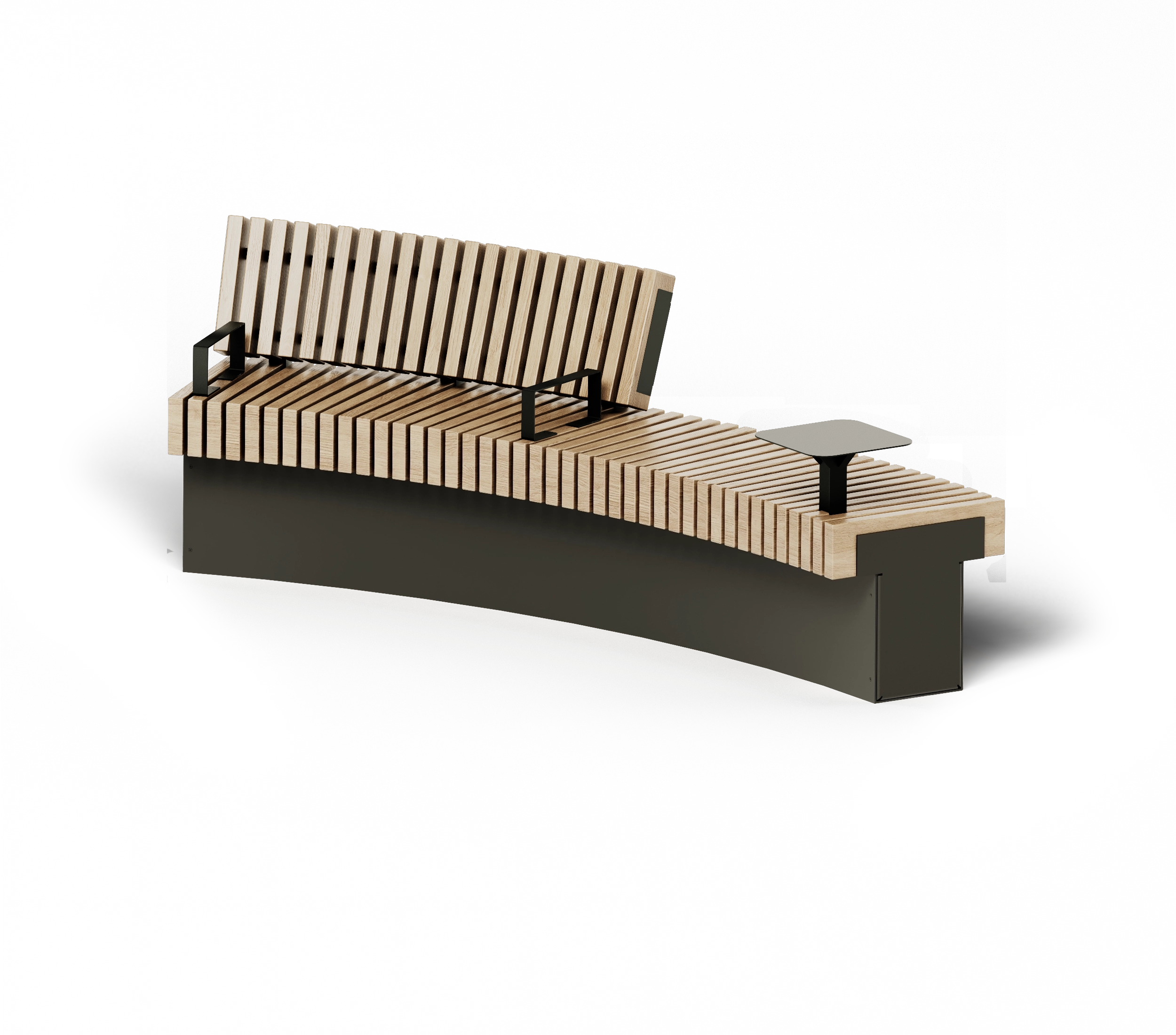 Curved Monolith Axial Core