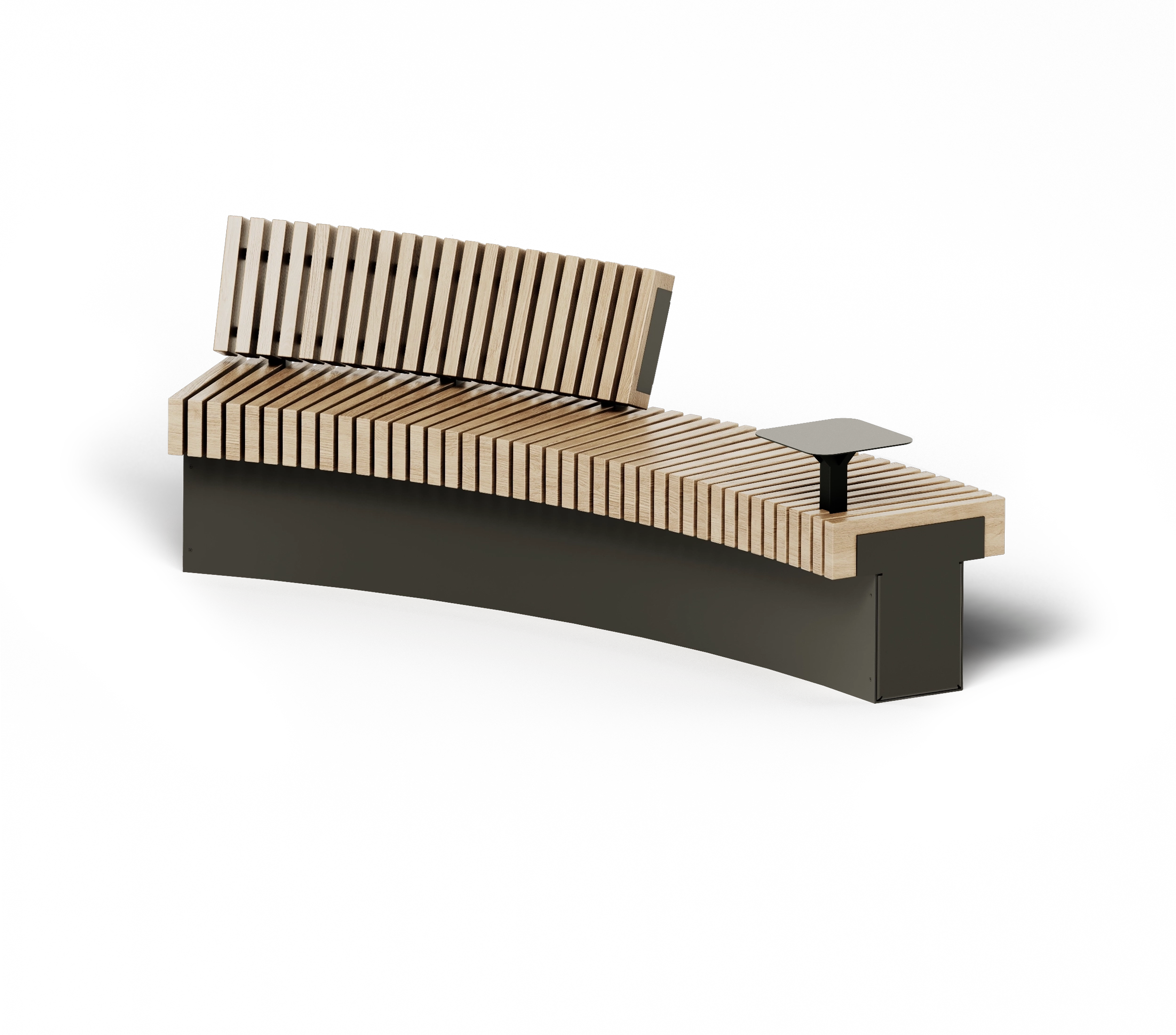 Curved Monolith Axial Core