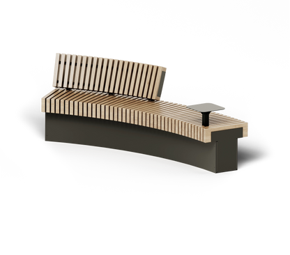 Curved Monolith Axial Core