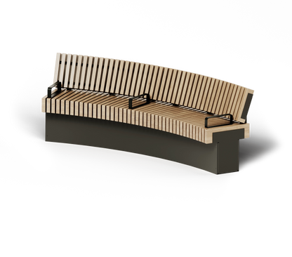 Curved Monolith Axial Core