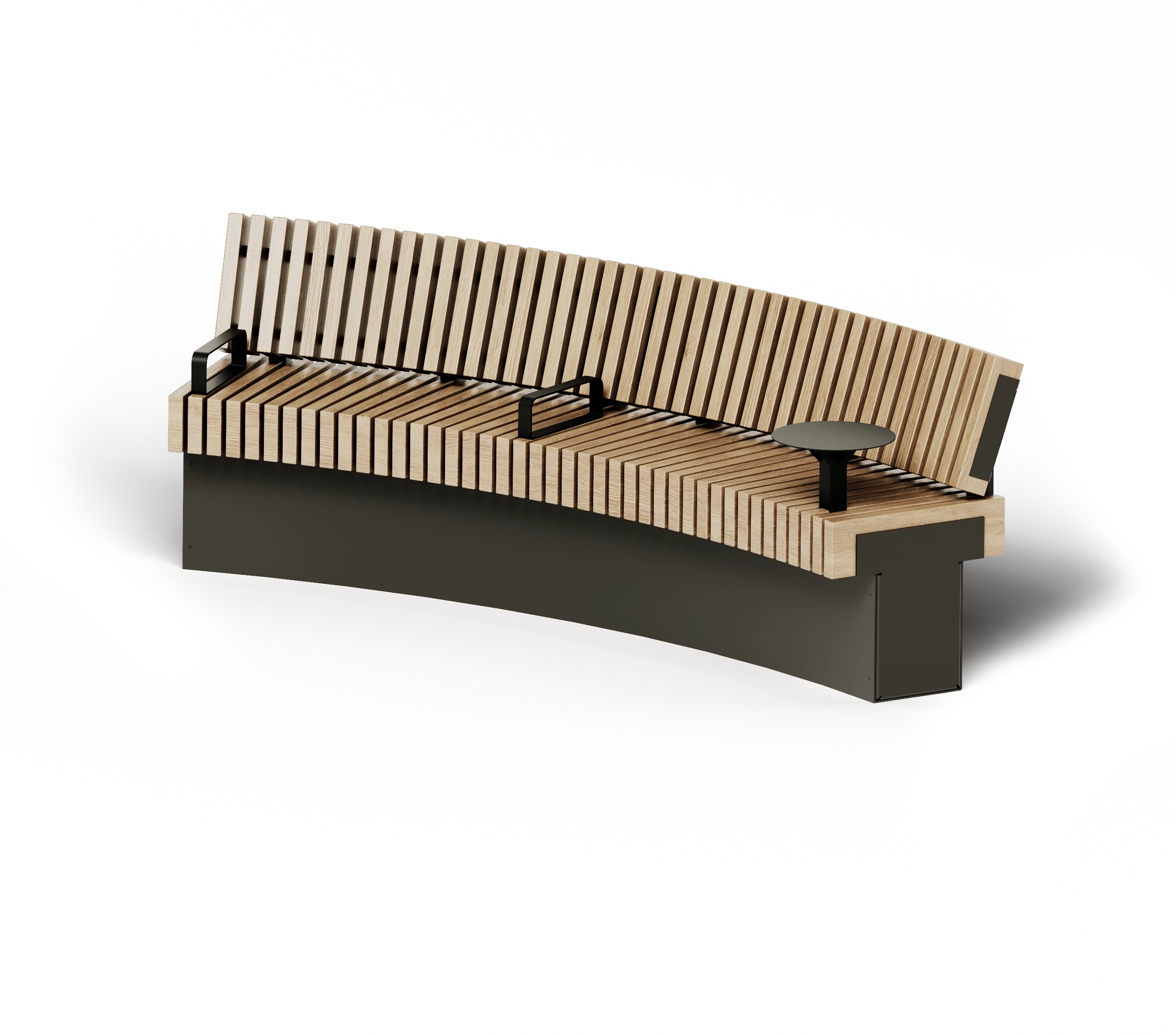 Curved Monolith Axial Core