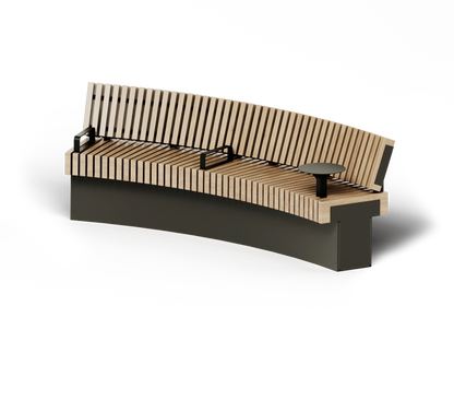 Curved Monolith Axial Core