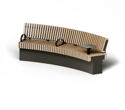 Curved Monolith Axial Core