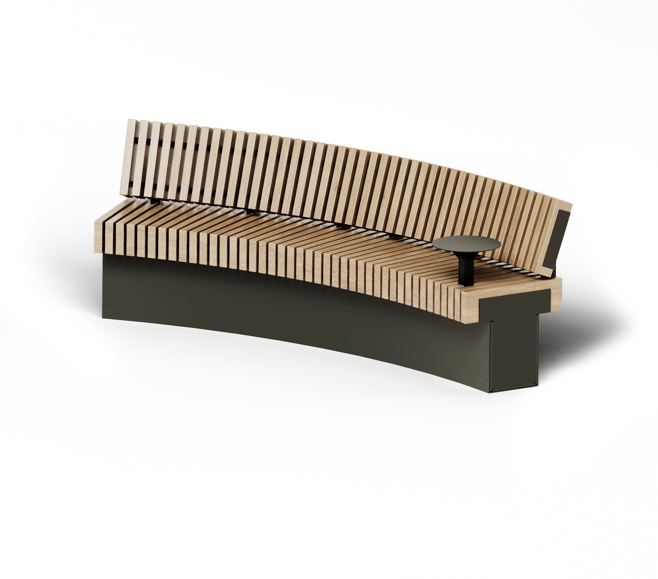 Curved Monolith Axial Core