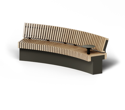 Curved Monolith Axial Core