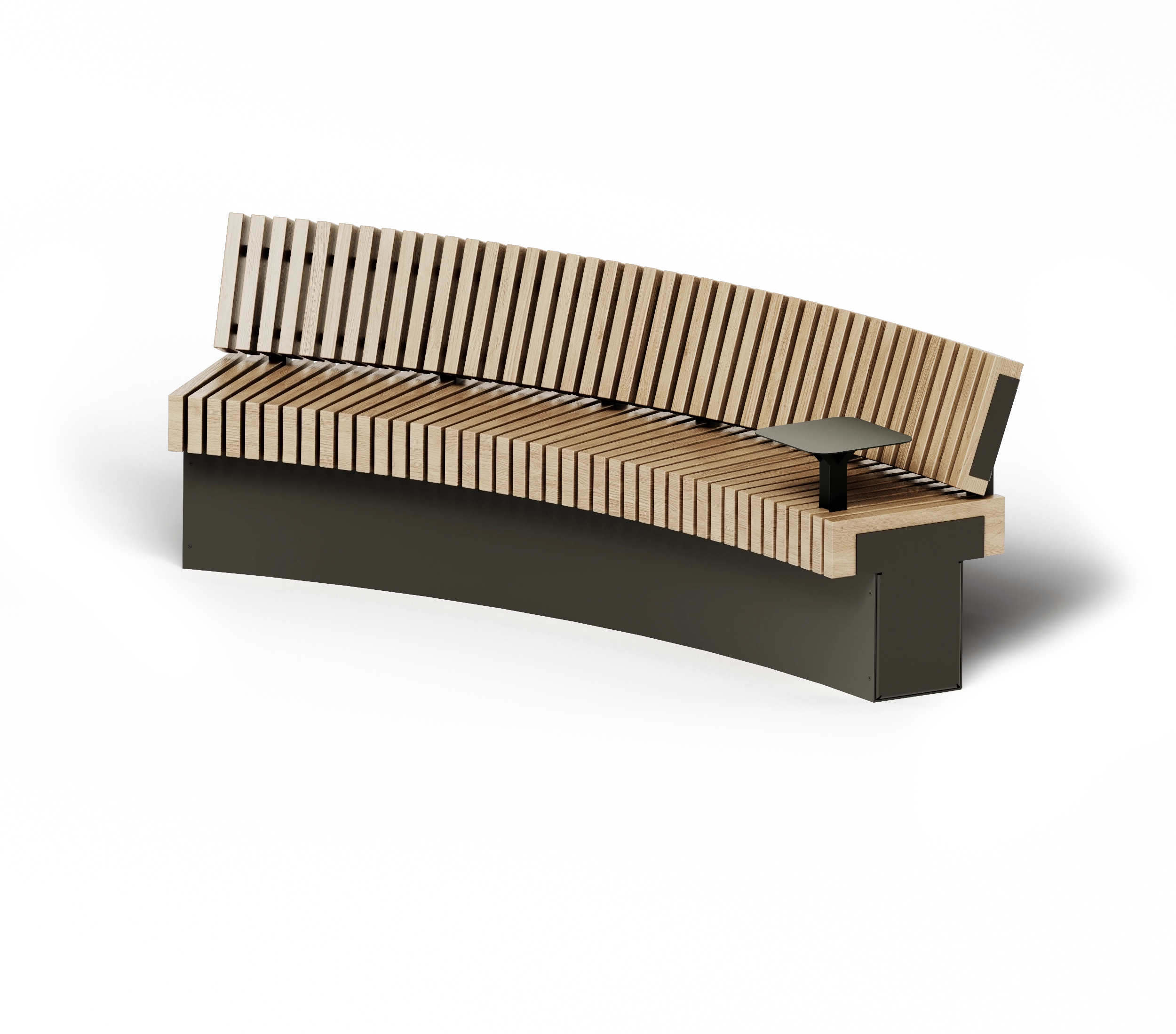 Curved Monolith Axial Core