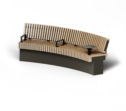 Curved Monolith Axial Core